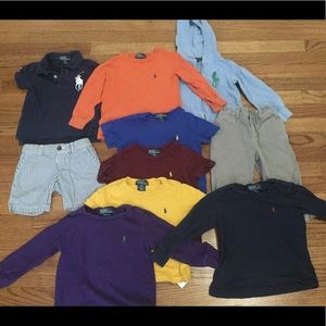 10 Polo Ralph Lauren 2T clothes